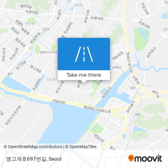 앵고개로697번길 map