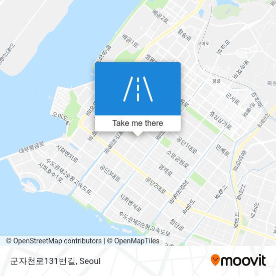군자천로131번길 map
