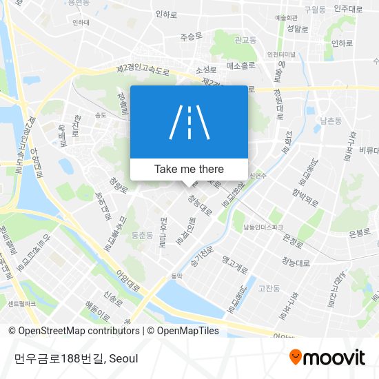 먼우금로188번길 map