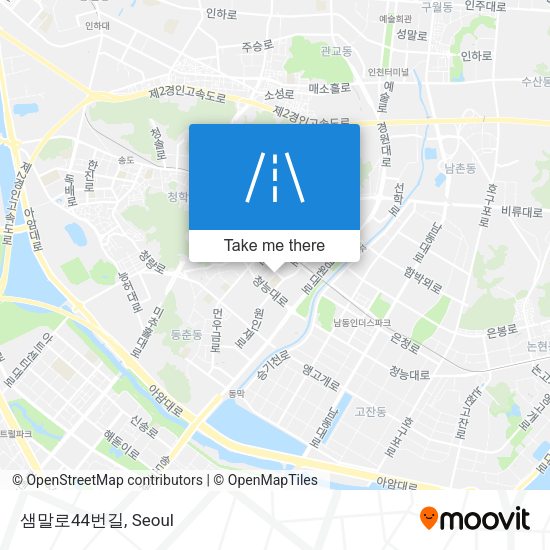 샘말로44번길 map