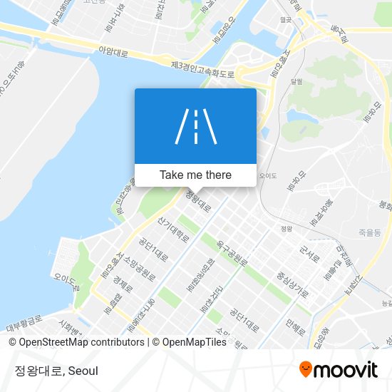 정왕대로 map