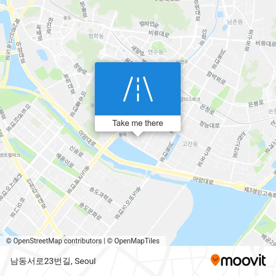 남동서로23번길 map