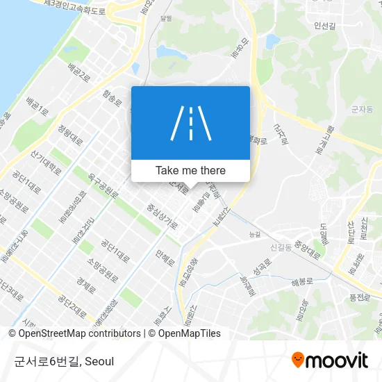 군서로6번길 map