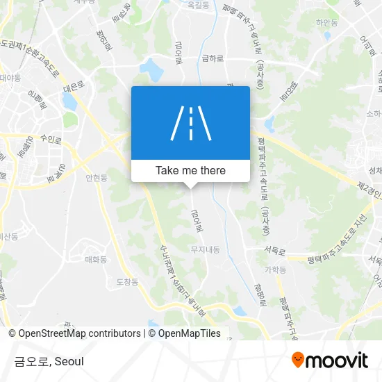 금오로 map