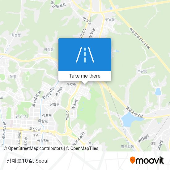 정재로10길 map