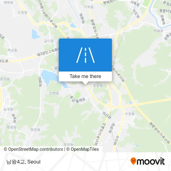남왕4교 map