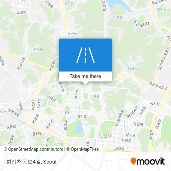 화정천동로4길 map