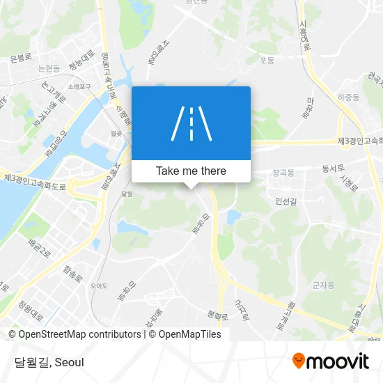 달월길 map