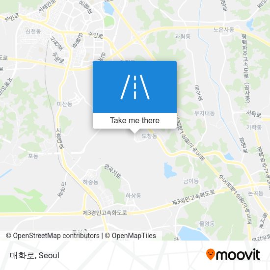 매화로 map