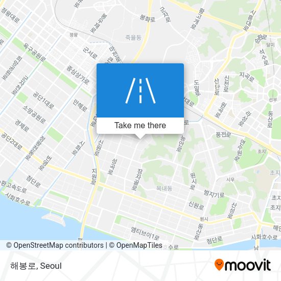 해봉로 map