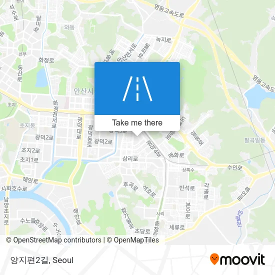 양지편2길 map