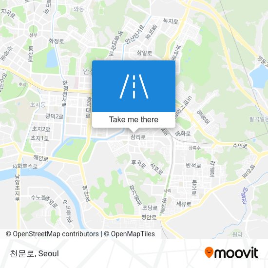천문로 map