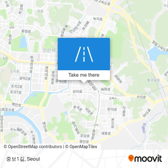 중보1길 map