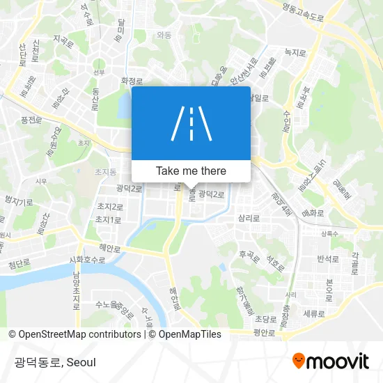 광덕동로 map