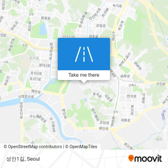 성안1길 map