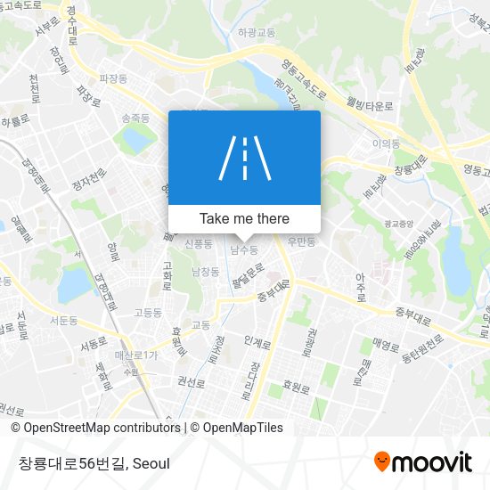 창룡대로56번길 map