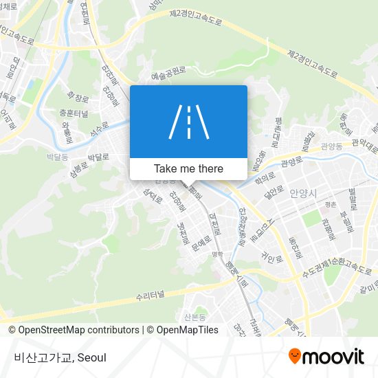 비산고가교 map