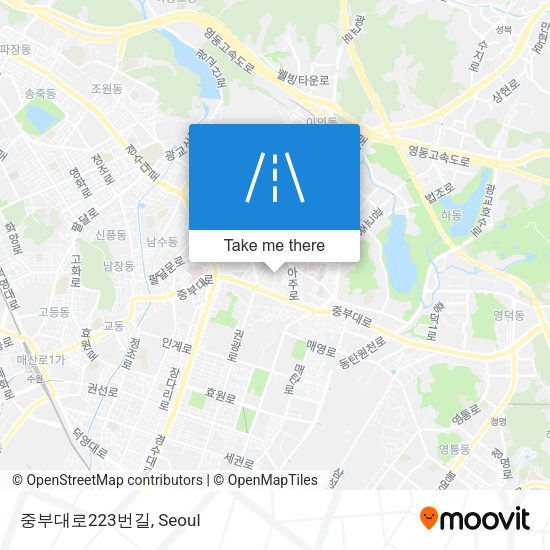 중부대로223번길 map