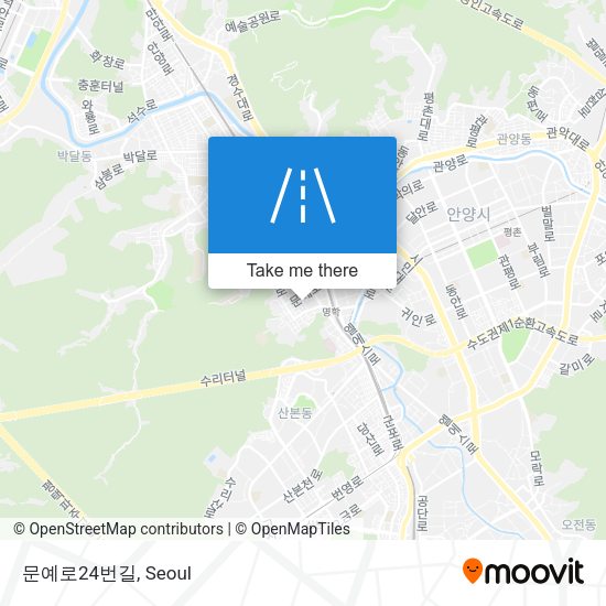 문예로24번길 map