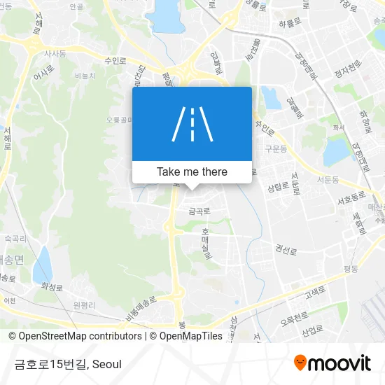 금호로15번길 map