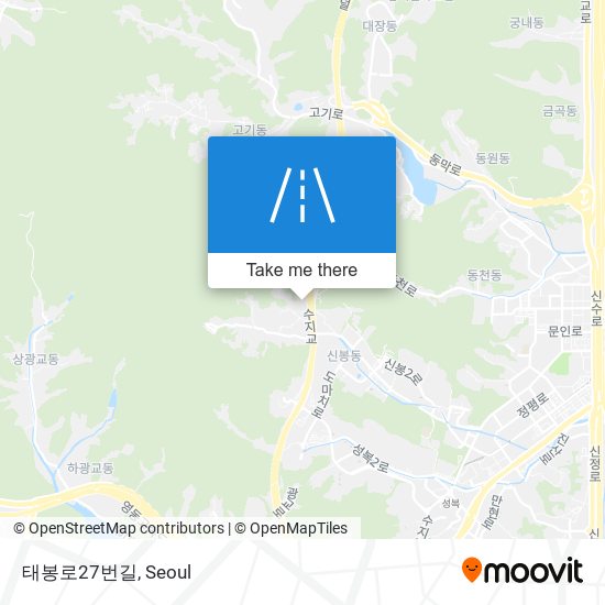 태봉로27번길 map