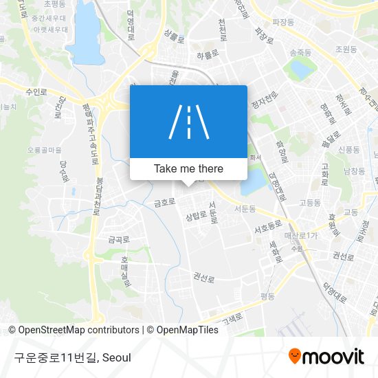 구운중로11번길 map