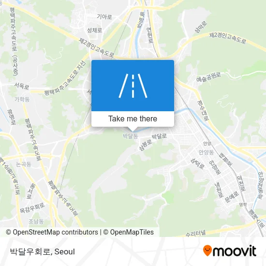 박달우회로 map