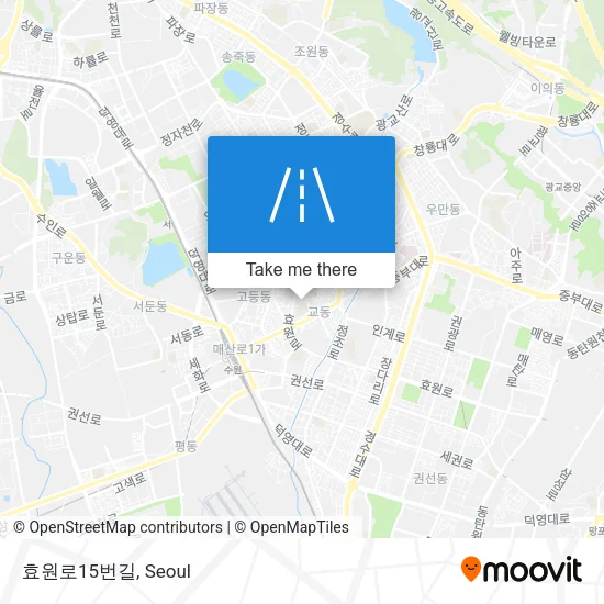 효원로15번길 map