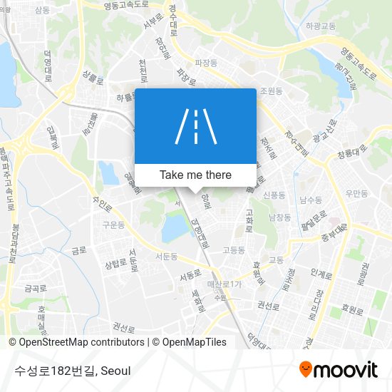 수성로182번길 map