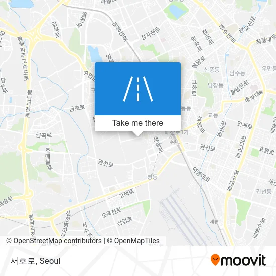 서호로 map