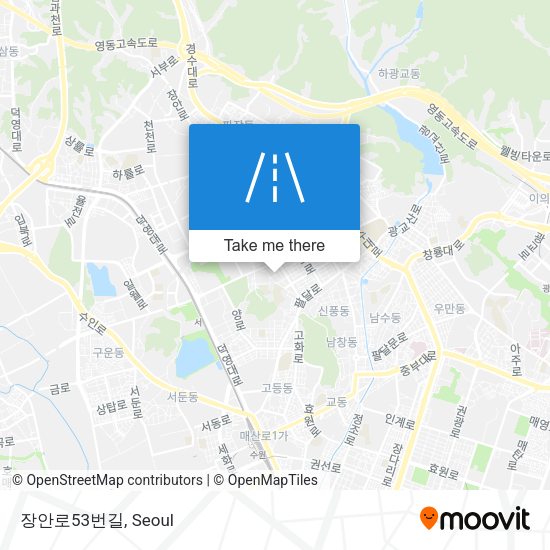 장안로53번길 map