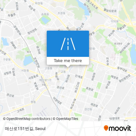 매산로151번길 map