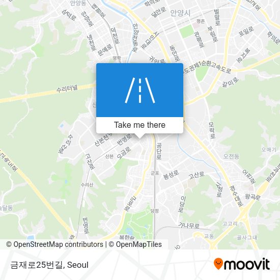 금재로25번길 map