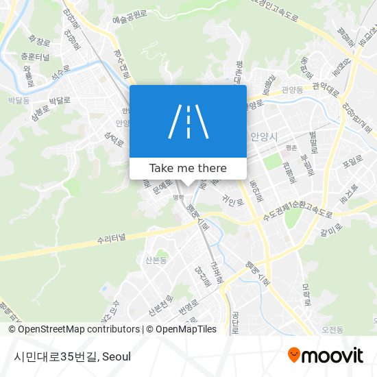 시민대로35번길 map