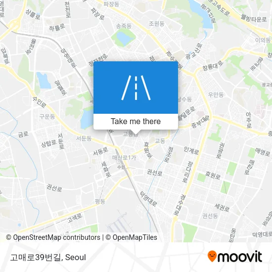 고매로39번길 map