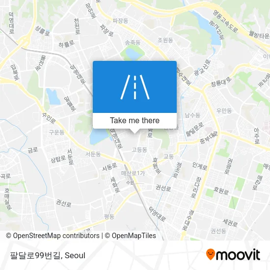 팔달로99번길 map