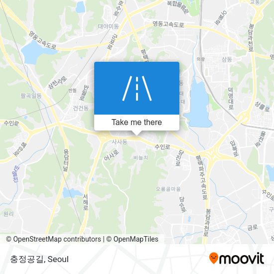 충정공길 map