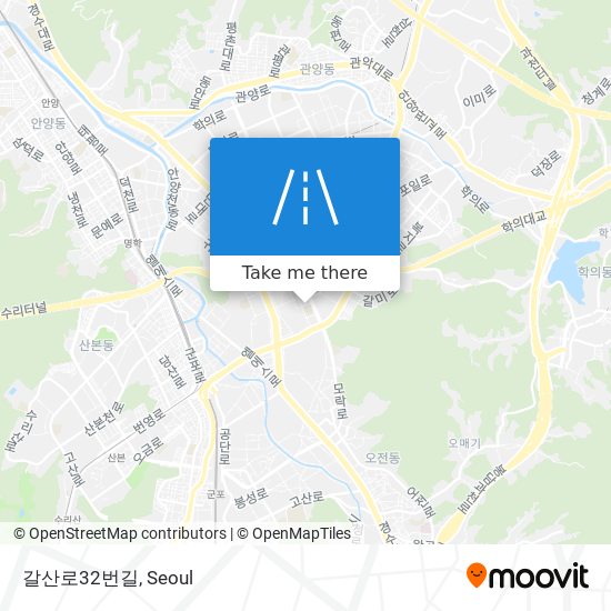 갈산로32번길 map