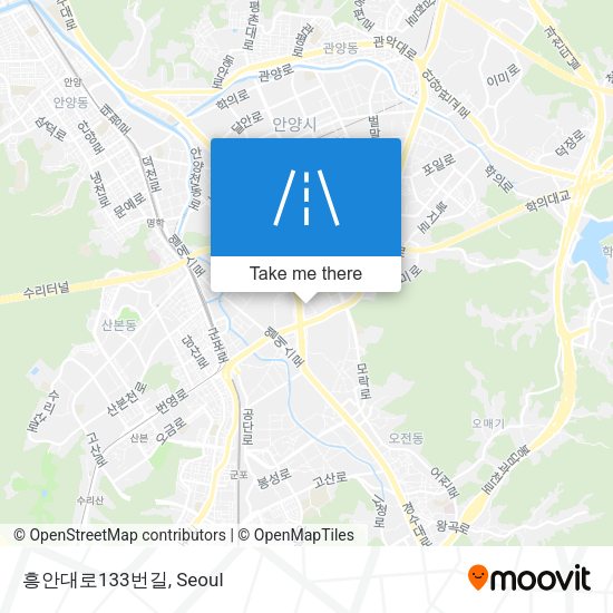 흥안대로133번길 map
