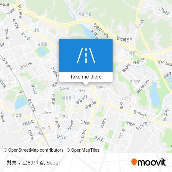 창룡문로89번길 map