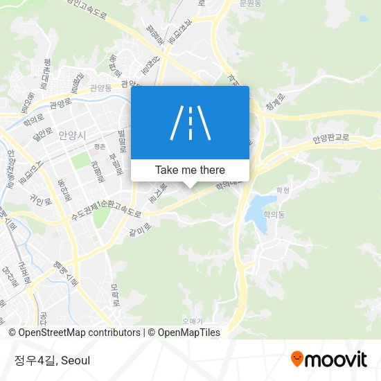 정우4길 map