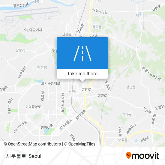 서두물로 map