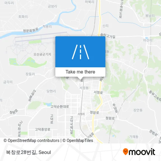 복창로28번길 map