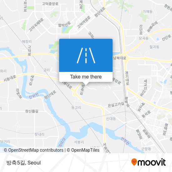 방축5길 map