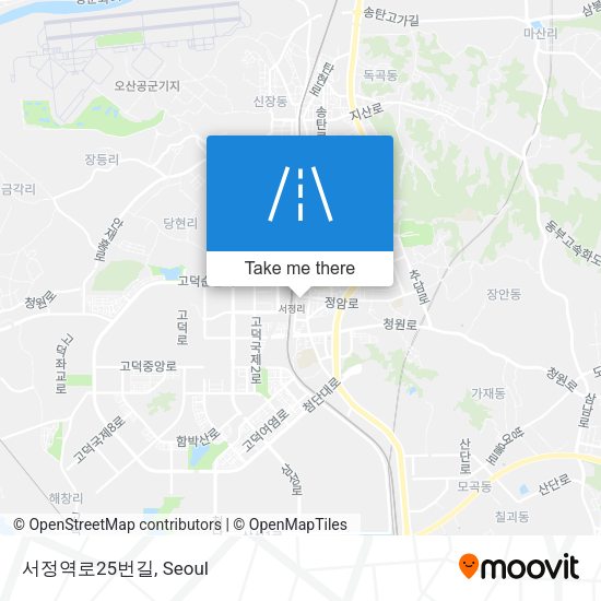 서정역로25번길 map