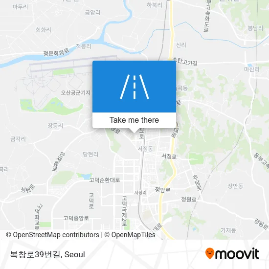 복창로39번길 map