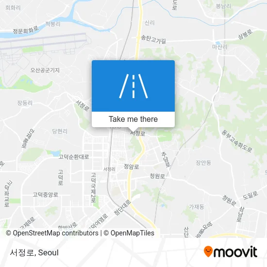 서정로 map
