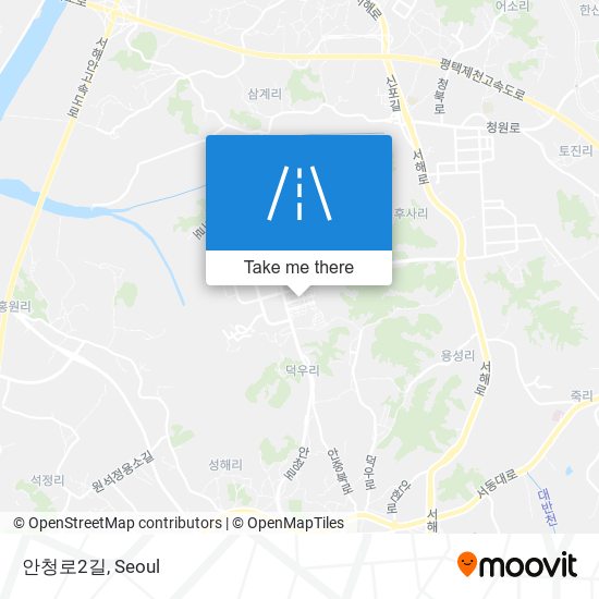 안청로2길 map