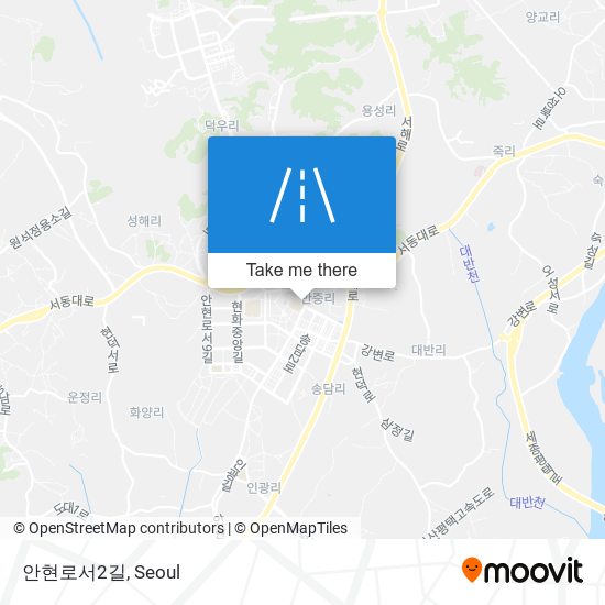 안현로서2길 map