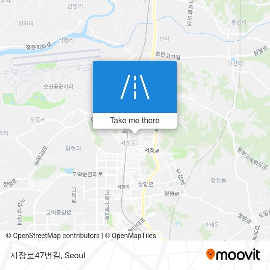 지장로47번길 map